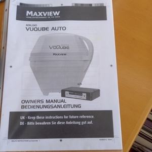  Vollautom. Twin-Sat-Schüssel(Maxview-VUQUBE-Auto) 2 Programme gleizeitig empfangen. Bild 5