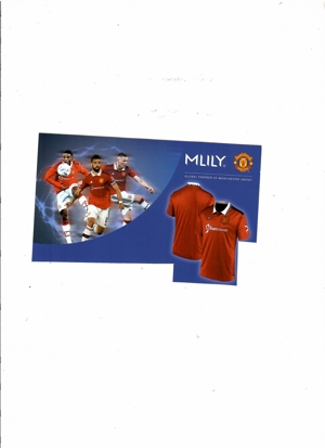 Verkaufe Original MLILY x Manchester United Trikot