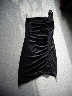 Damenbekleidung Kleid Gr. 34 schwarz Bild 1