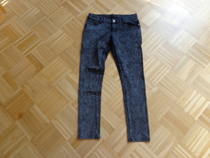 Damen - Vintage - Jeans, Hose, Jeanshose, Gr. 40 bzw. ca. Gr. M/L, Low Waist, schwarz, Miss Anna