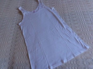 Damen, Hemd, Trägerhemd, U-Hemd, weiß, Gr. 48, Marke: -con-ta- Bild 1