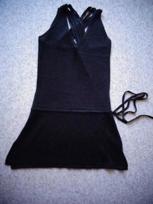 Top Stricktop Longtop schwarz Gr. S bzw. ca. Gr. 34/36