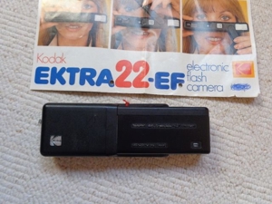 Foto Vintage Kamera Kodak EKTRA 22-EF electronic flash camera Bild 4