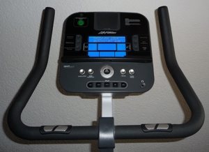 C1 Lifecycle Fahrradergometer Track Connect-Konsole, Heimtrainer, Ergometer, Trainingsrad Fitnessrad Bild 2