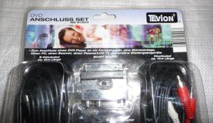 DVD Anschluss Set Tevion MD 81325, S-Videokabel, Cinchkabel, SCART Adapter, S-Video Adapter Bild 3