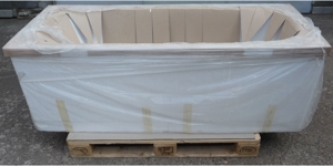 Badewanne Rechteckwanne Korana 170x70 cm weiß mit Wannenträger, 0020142000001, 4784 SW 84266 Bild 4