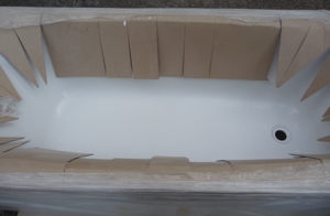 Badewanne Rechteckwanne Korana 170x70 cm weiß mit Wannenträger, 0020142000001, 4784 SW 84266 Bild 2