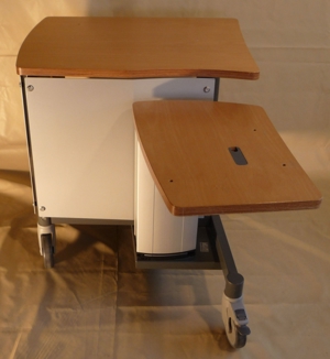 Hubtisch HEIDELBERG HET - 02, MAGNETIC, Rolltisch Geräteträger Nachttisch Arbeitstisch Beistelltisch Bild 9