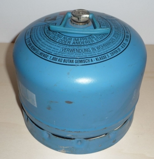 Gasflasche Campingaz Typ R904, leer, Butangasflasche, Nutzungsflasche, Flasche, Stahlflasche Bild 2