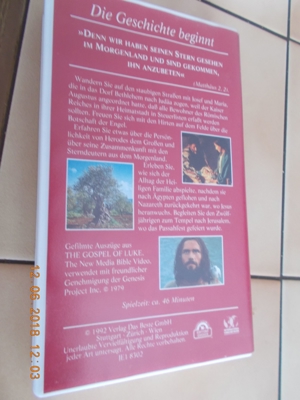 3er VHS-Box: Jesus und seine Zeit Readers Digest 1992 Bild 4