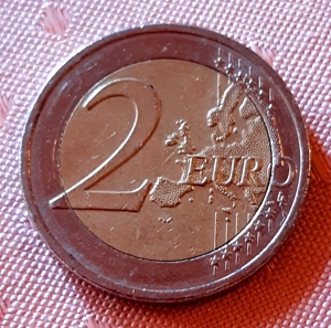 2010: 2 Euro, Österreich, v. Suttner, Fehlprägung! Bild 2