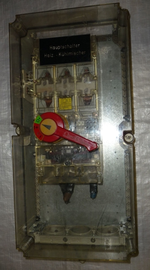 Leistungsschalter Klöckner Moeller NZM11-400 mit Circuit Breaker ZM11-400 inkl. Gehäuse und Griff