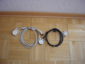 2 x Monitorkabel DVI-Stecker - DVI-Stecker, Dual Link, 2,0 m