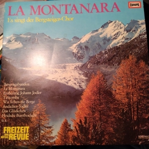 LP LA MONTANARA mit dem Bergsteigerchor