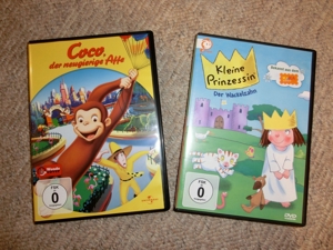 Kinder-DVDs/ "Kleine Prinzessin" u. "Coco, der neugierige Affe"