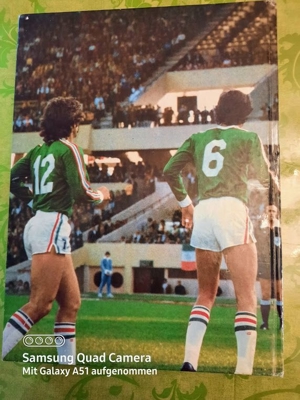 Buch Fußball-Wetltmeisterschaft 1978 v. Hanns Joachim Friedrichs Bild 2