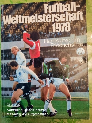 Buch Fußball-Wetltmeisterschaft 1978 v. Hanns Joachim Friedrichs