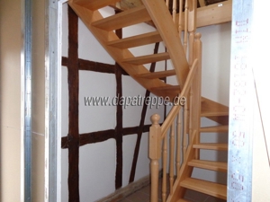 Holztreppen aus Polen, Treppen, Wangentreppen Bild 5