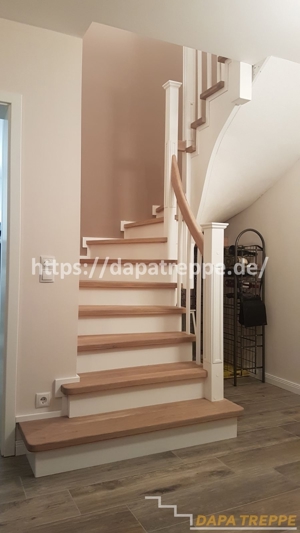 Holztreppe, Holztreppen aus Polen, Treppe, Treppen aus Holz, beste Qualität Bild 1