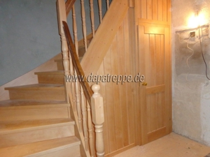 Innentreppe aus Holz. Holztreppe aus Polen,Treppen,Massivholztreppen Bild 4