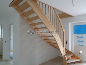 Innentreppe aus Holz. Holztreppe aus Polen,Treppen,Massivholztreppen Bild 11