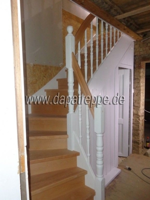 Innentreppe aus Holz. Holztreppe aus Polen,Treppen,Massivholztreppen Bild 2