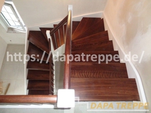 Innentreppe aus Holz. Holztreppe aus Polen,Treppen,Massivholztreppen Bild 7