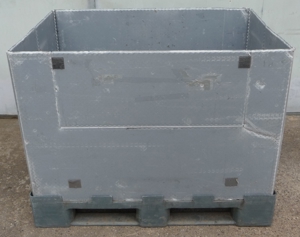Palettenbox aus Kunststoff, faltbar, 1200 x 800 mm, Box Kiste Bild 1