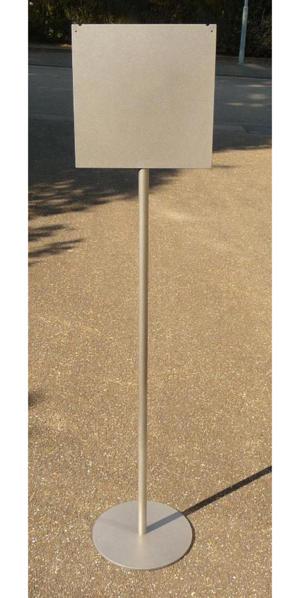 Bodenaufsteller mit Infotafel Hinweisschilder Warnschilder Metallschilder Schilder Schildständer Bild 1