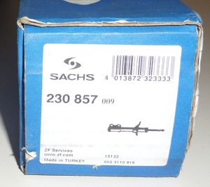 Stoßämpfer SACHS 230 777, 230 857, Federbeinstützlager 802 062, Ford Transit Bild 6
