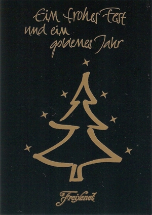 sehr schöne Postkarten mit Motiven zu Weihnachten und Sylvester, Sticker Herma Weihnachten Bild 6