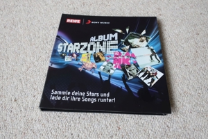 Rewe Sammelalbum "Starzone" komplett alle Sammelkarten Bild 1