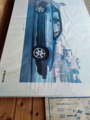 Poster , Bild , Volvo 480 , aus Autohaus Bild 4