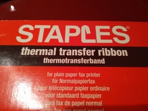 Thermotransferband für Normalpapierfax Bild 1