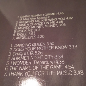 LP Doppelalbum ABBA Greatest Hits Bild 3