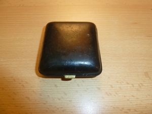 Junghans Reisewecker Traveller Quartz * vintage * Lederetui Bild 5