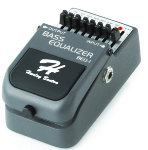 Harley Benton BEQ-1 graphischer Equalizer für Bassgitarre