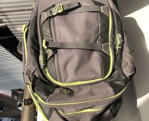 Satch by Ergobag Rucksack, Phantom Grau Grün, gebraucht