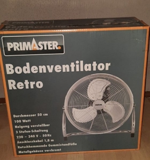 Bodenventilator Retro 