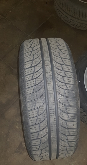 5 Borbet Alufelgen mit 4 neuen M+S Reifen Bild 2