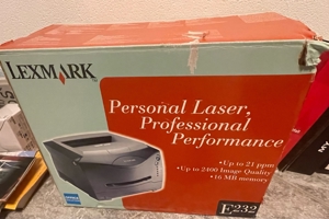 Lexmark Laserdrucker E232 s w für Bastler