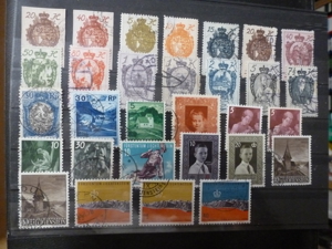 Briefmarken Liechtenstein gestempelt 1920-1958