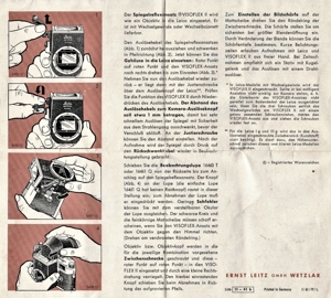 LEICA VISOFLEX II Bild 5 LEICA VISOFLEX II Bild 5