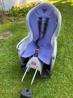 gebrauchter HAMAX Kindersitz mit Sattelrohrhalterung Bild 3