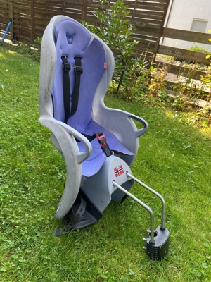 gebrauchter HAMAX Kindersitz mit Sattelrohrhalterung Bild 6