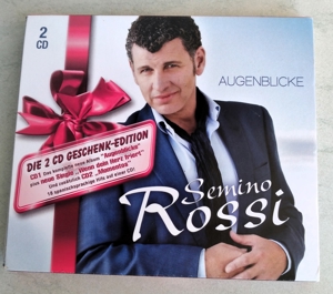 Semino Rossi - DIe 2 CD Geschenk-Edition / Augenblicke + Momentos / 37 Songs (mit Papphülse)