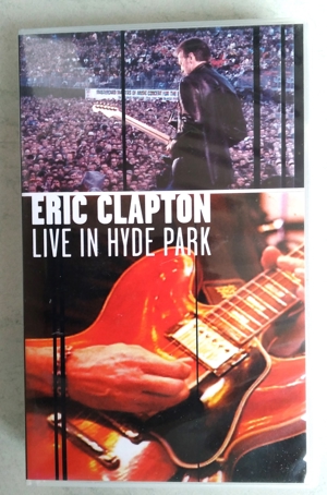 ERIC CLAPTON - Live in Hyde Park (VHS-Kassette / ca. 90 Minuten) Bild 1