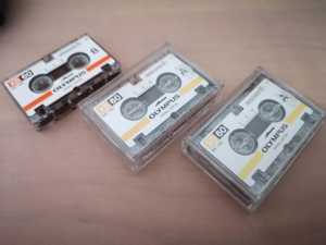 Vintage Diktiergerät Olympus Pearlcorder S921 # 3 Micro Cassetten Bild 2