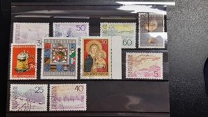 Briefmarken Liechtenstein gestempelt 1973