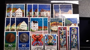 Briefmarken Liechtenstein gestempelt 1978